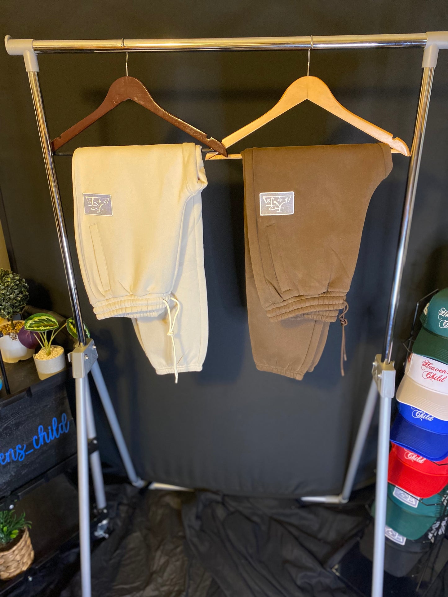 Logo Patch Sweatpants