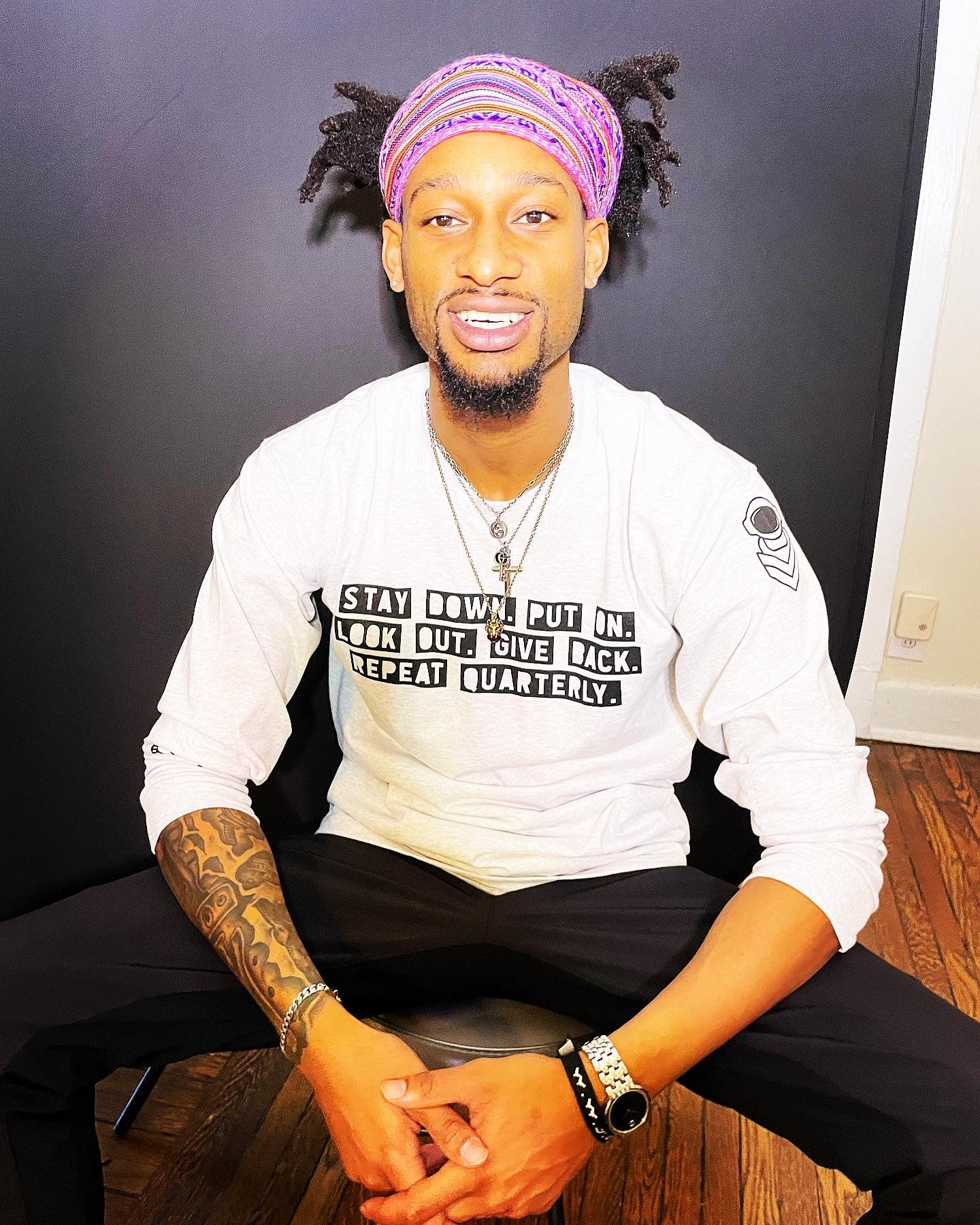 “Stay Down” Long-Sleeve