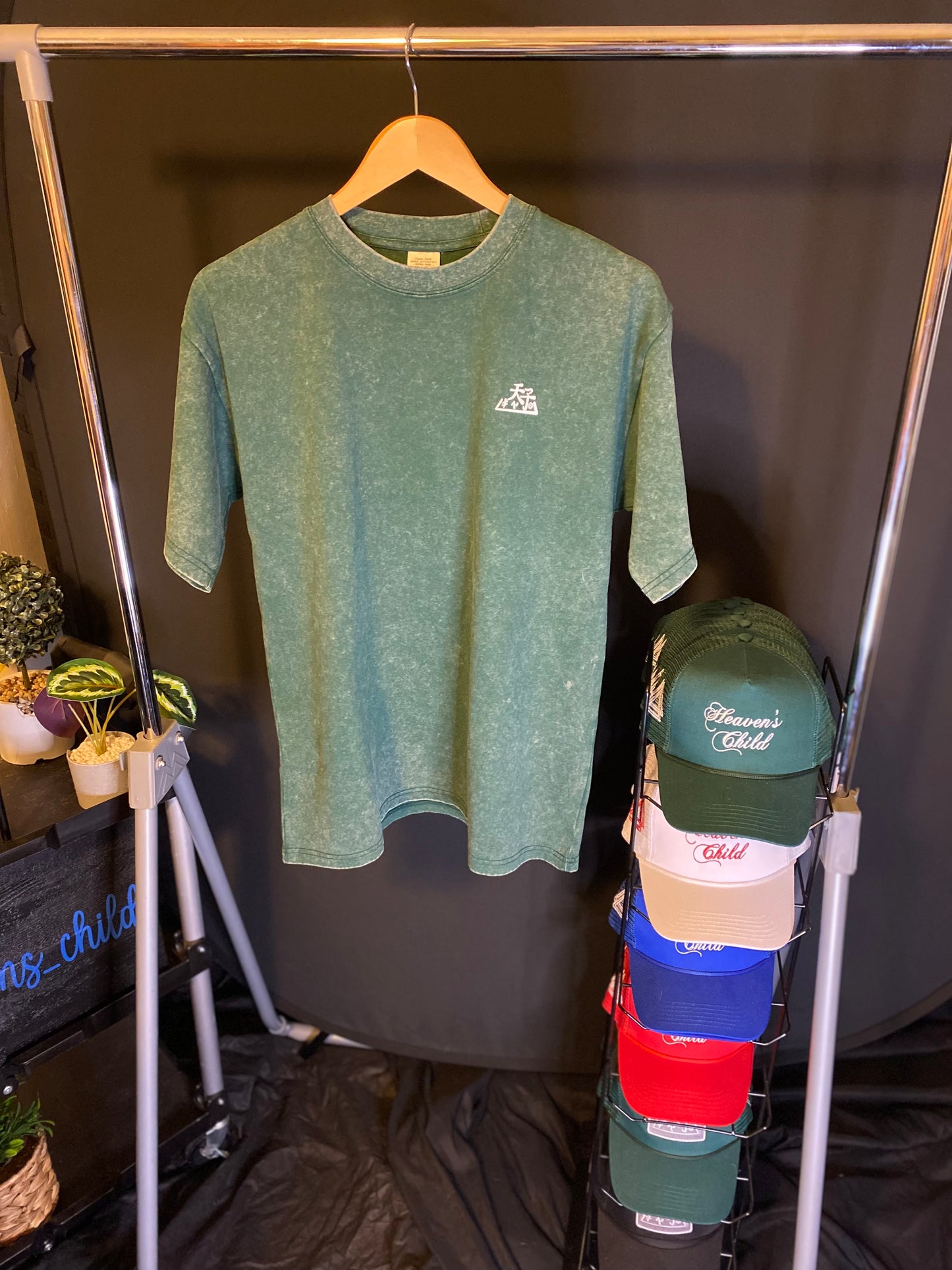 Logo Acid Washed Tee