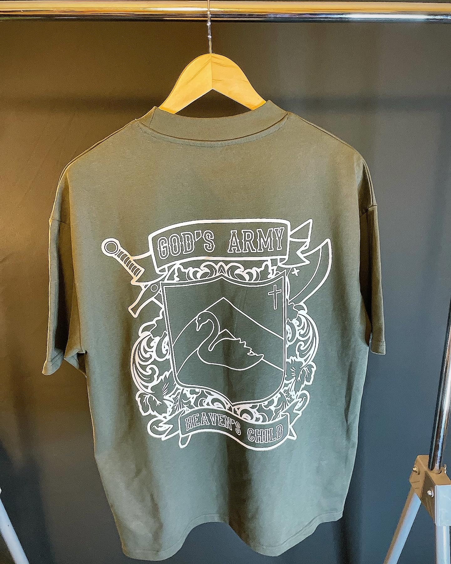 “God’s Army” Oversized Tee