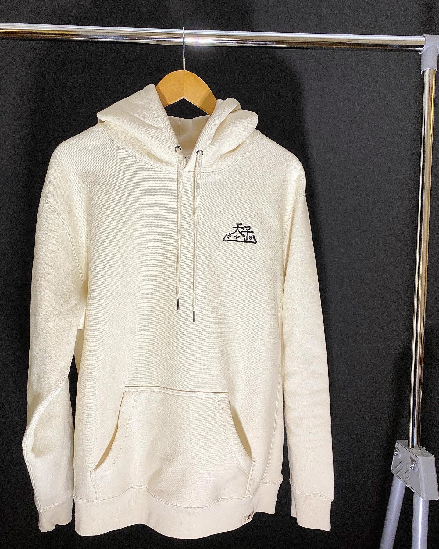 “Natural Tones” Embroidered Logo Hoodie