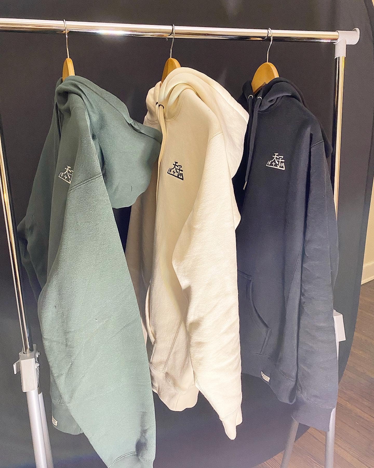 Embroidered Logo Hoodie