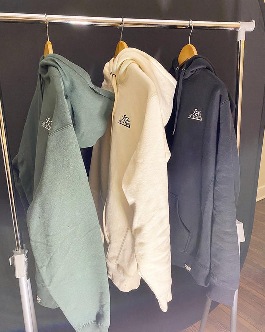 Embroidered Logo Hoodie