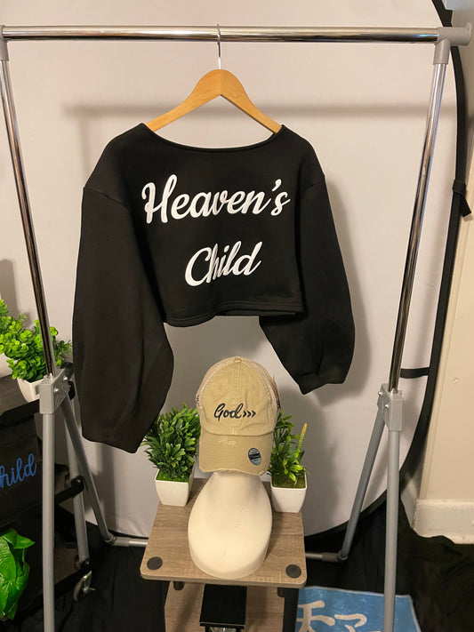 Signature Logo Cropped Crewneck